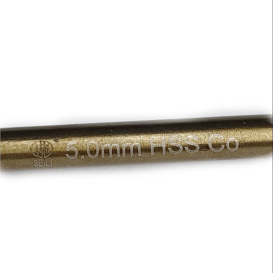 [แบบแพ็ค 10] OPP Beili ดอกสว่าน 2 หัวโคบอลต์ HSS Co5 M35 เจาะแผ่นสแตนเลส เจาะเหล็ก