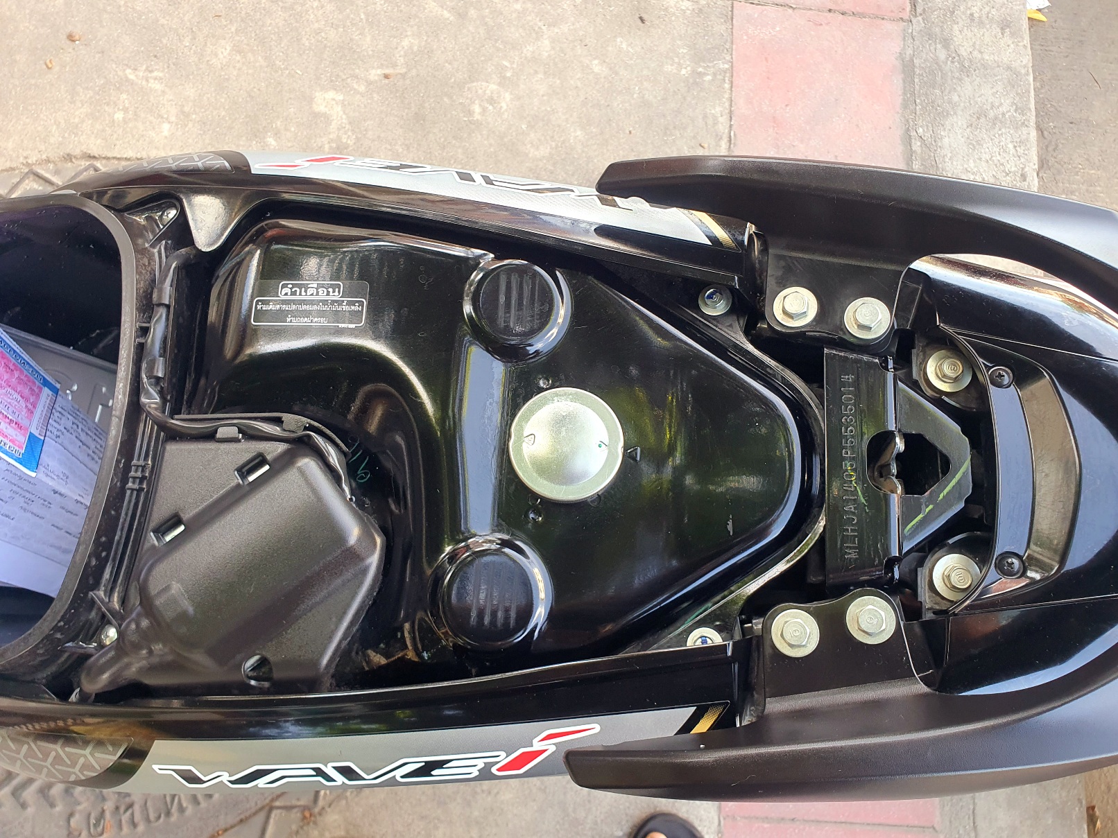 (ปิดการขาย) wave 110i สีดำ ปี66 (สต้าทมือ) ตัวท็อปล้อแม็กซ์ สภาพเดิมๆใหม่ๆ