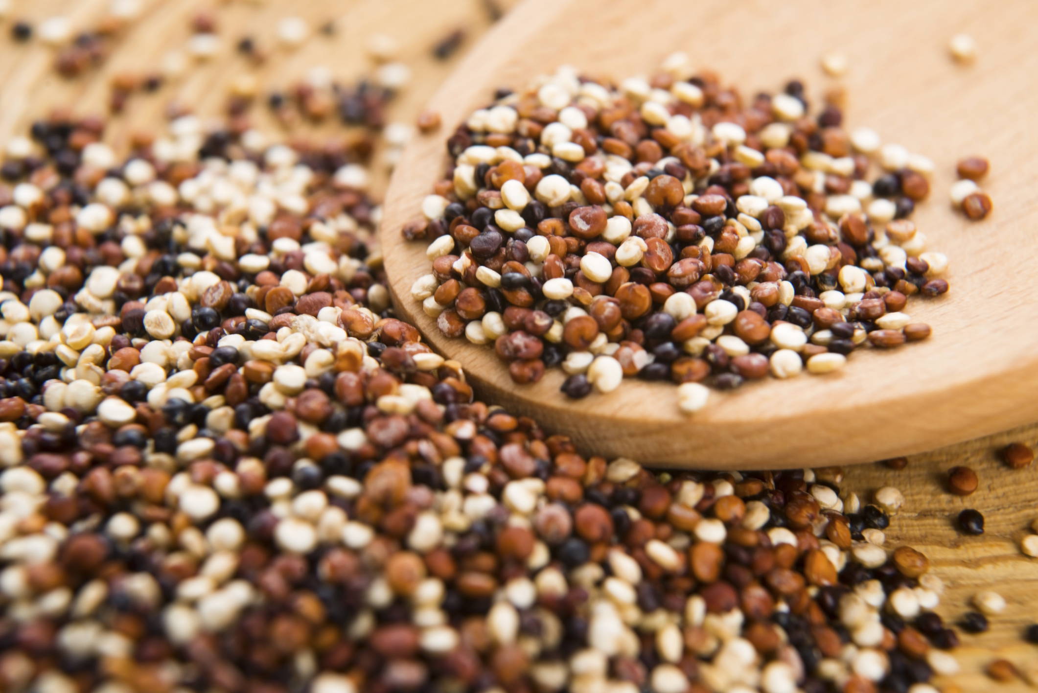 (ขายส่ง) ควินัว 3 สี Organic Mix quinoa 2 ขนาด Greenpea