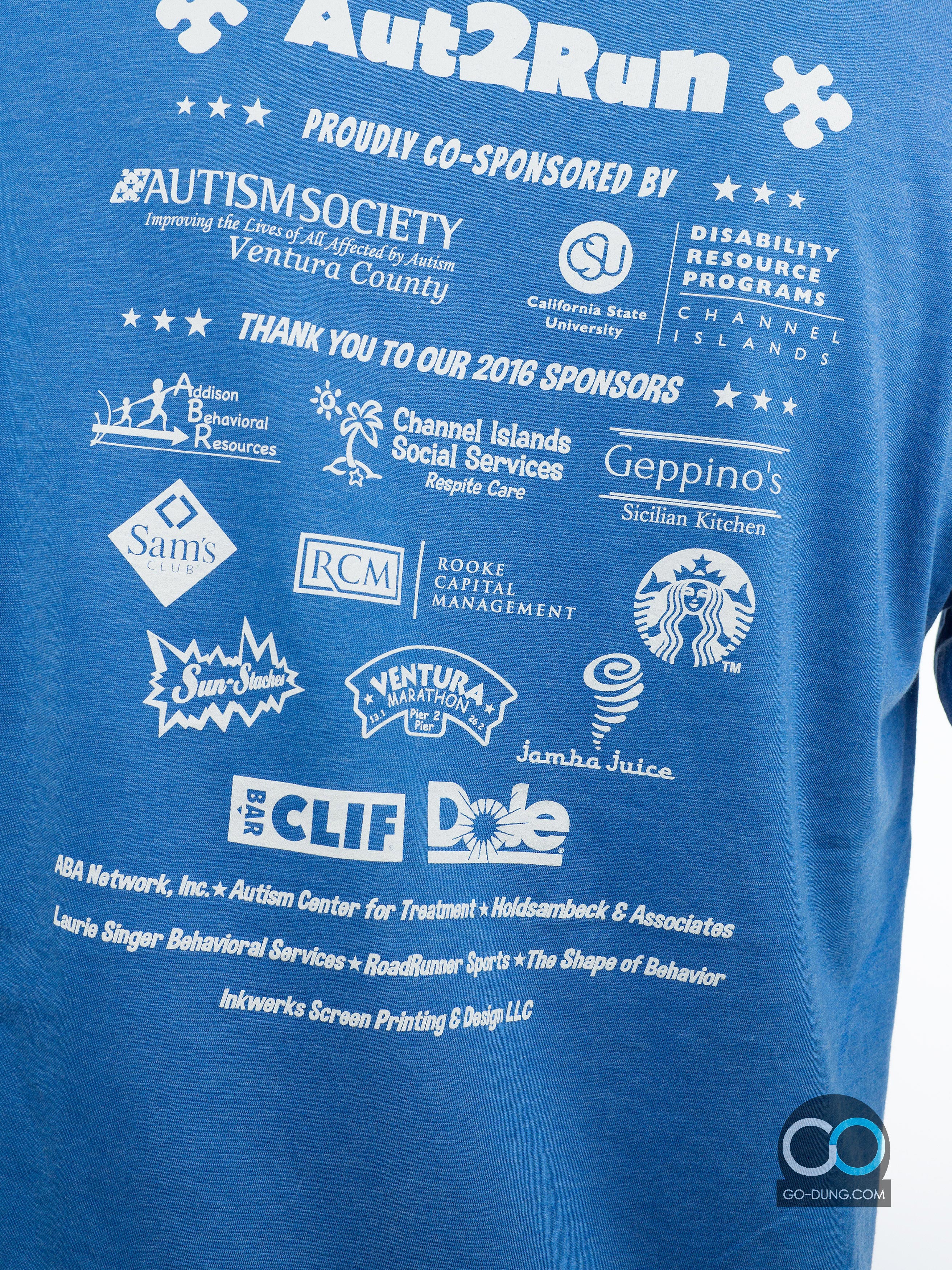 เสื้อยืดมือสอง SPECTRA : AUT 2 RUN ผ้าบาง ผ้าผสม 52/48