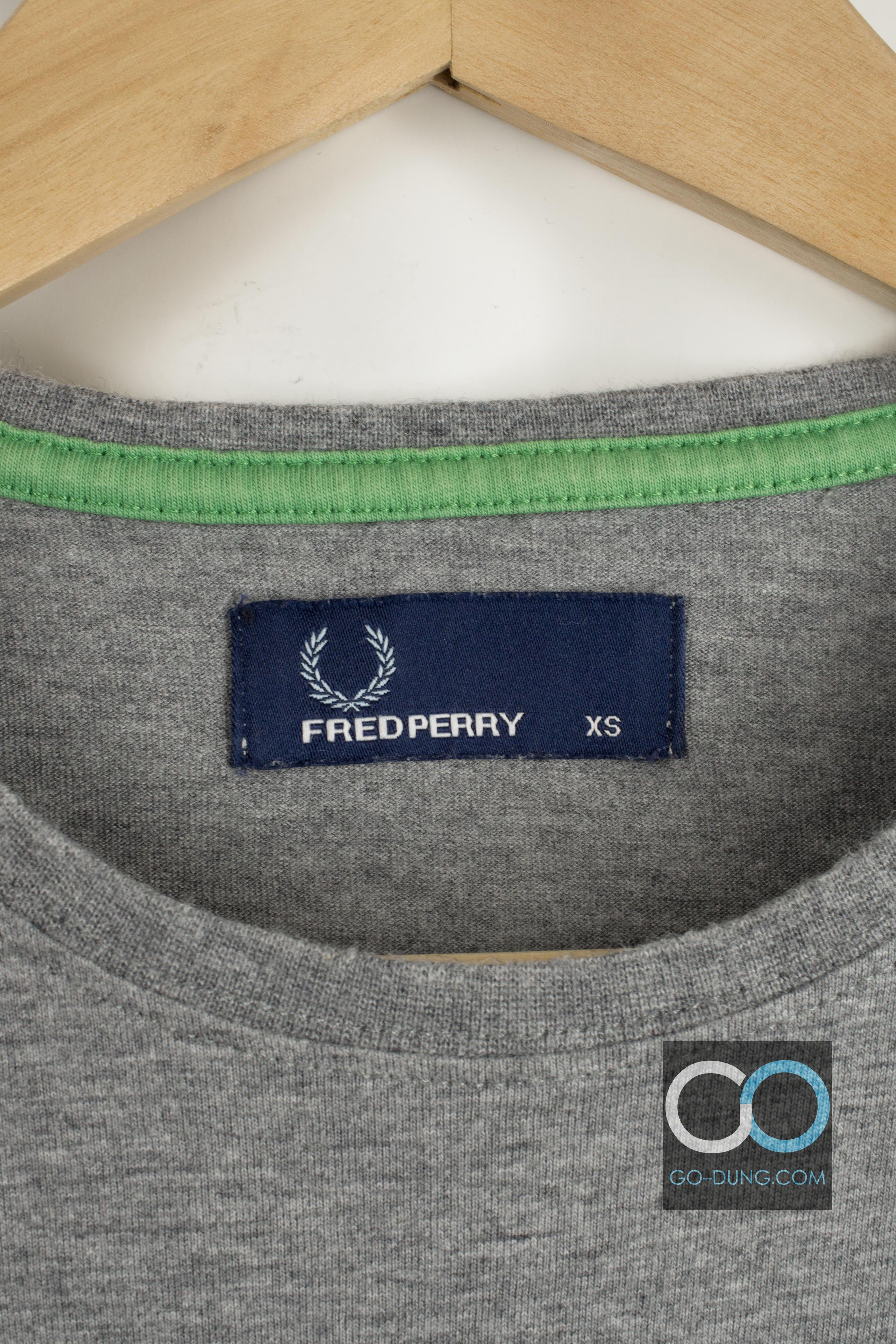 เสื้อยืดมือสอง ผ้า 100 คอตตอน ยี่ห้อ FRED PERRY