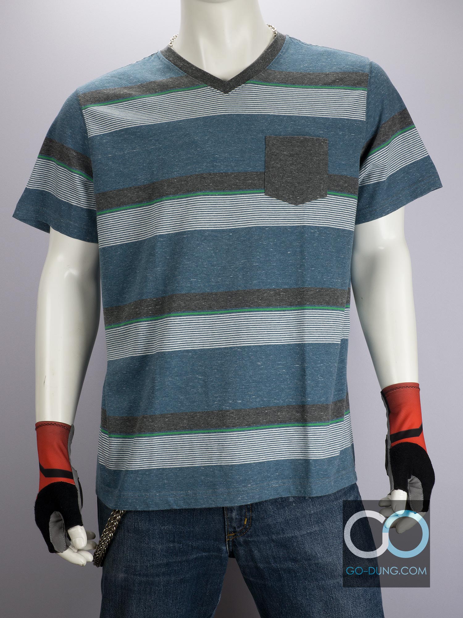 ขาย เสื้อยืดมือสอง ผ้าบาง ผ้าผสม โพลี ยี่ห้อ OCEAN PACIFIC