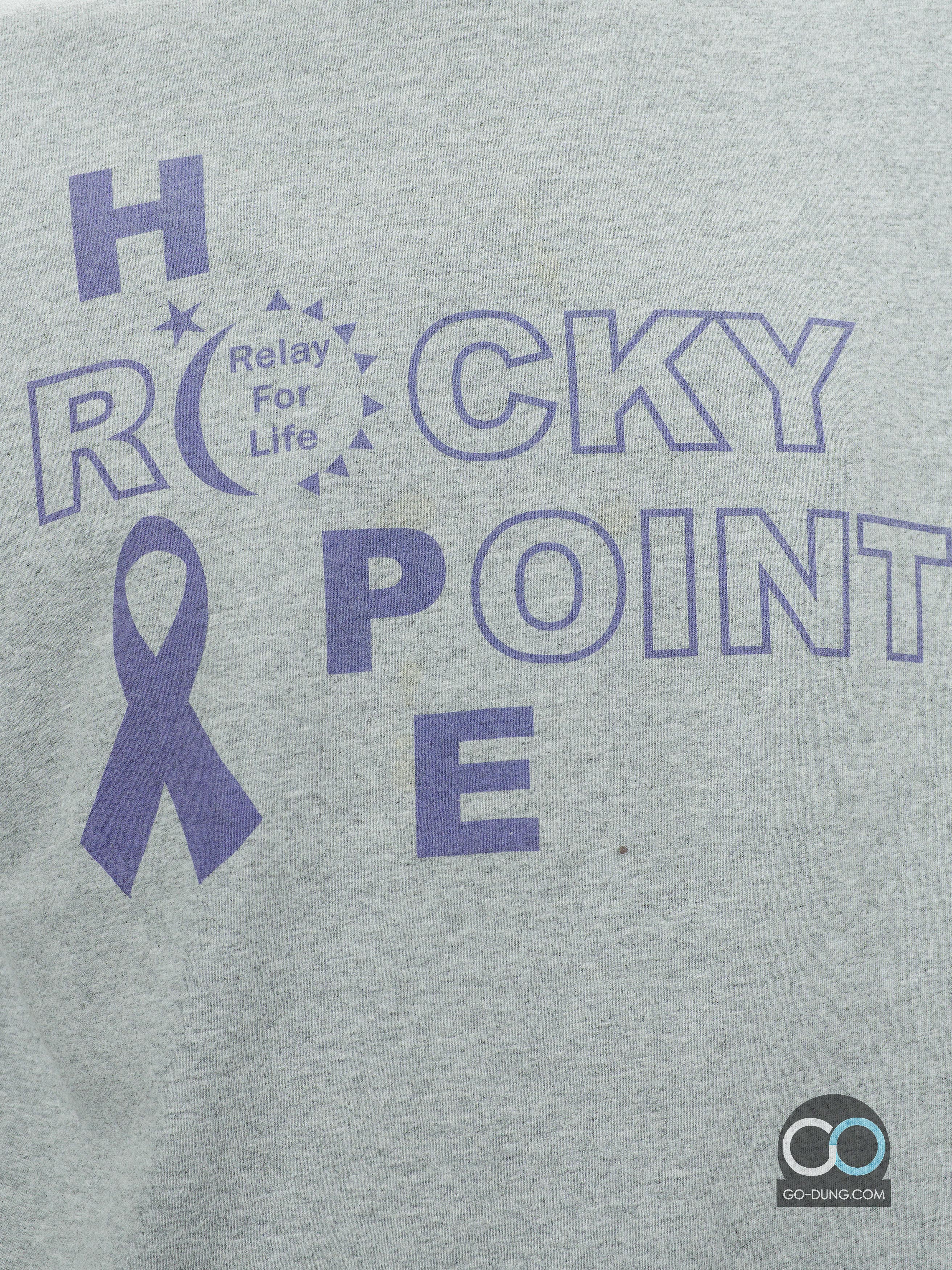 เสื้อยืดมือสอง GILDAN : HOPE ROCKY POINT ผ้าผสม 90/10