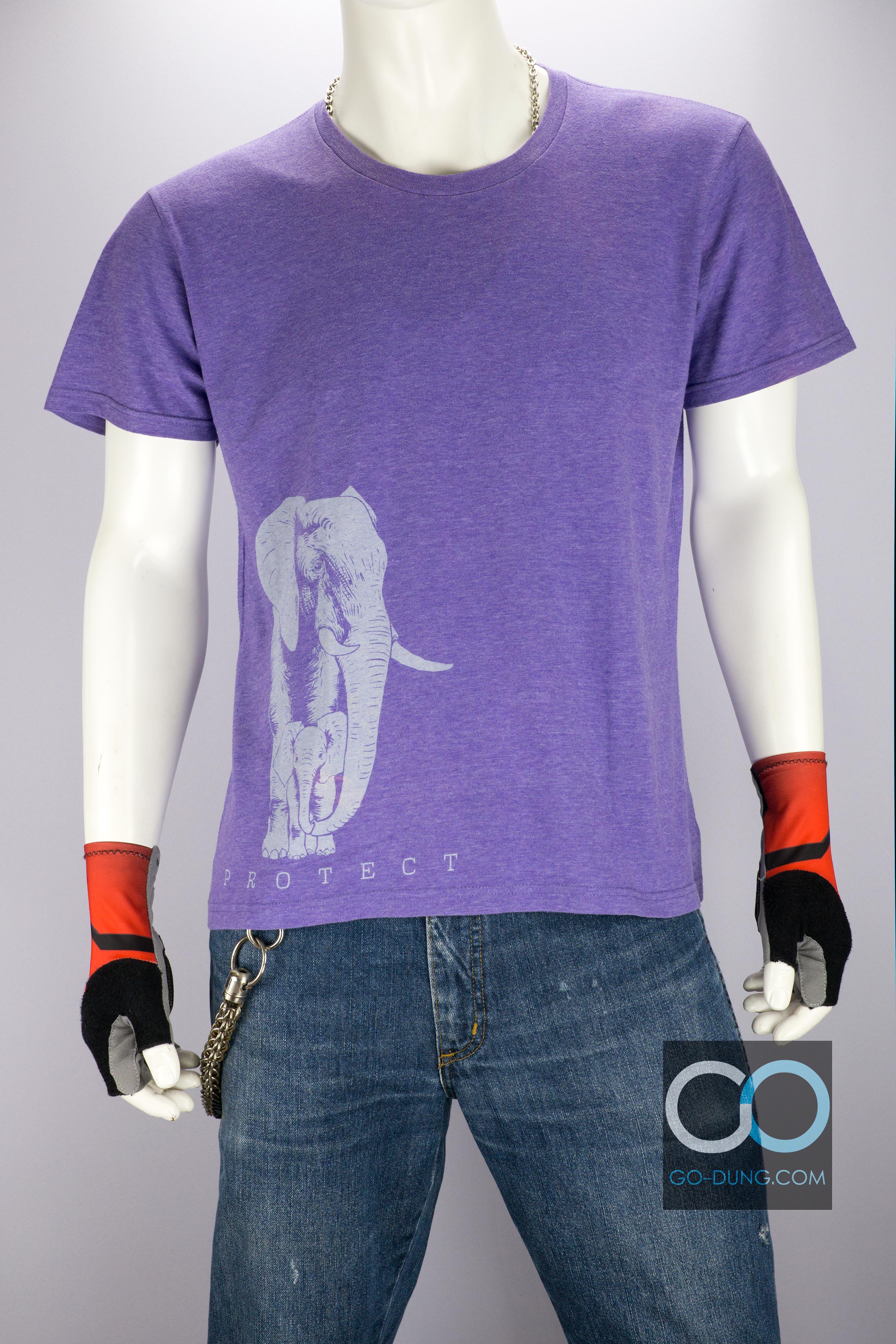 เสื้อยืดผ้าบาง USA ผ้าผสม โพลี ยี่ห้อ ANVIL