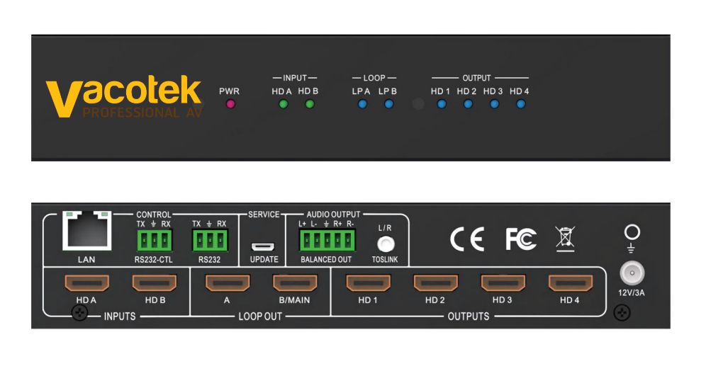VACOTEK VM402 UHD Video Wall Controller