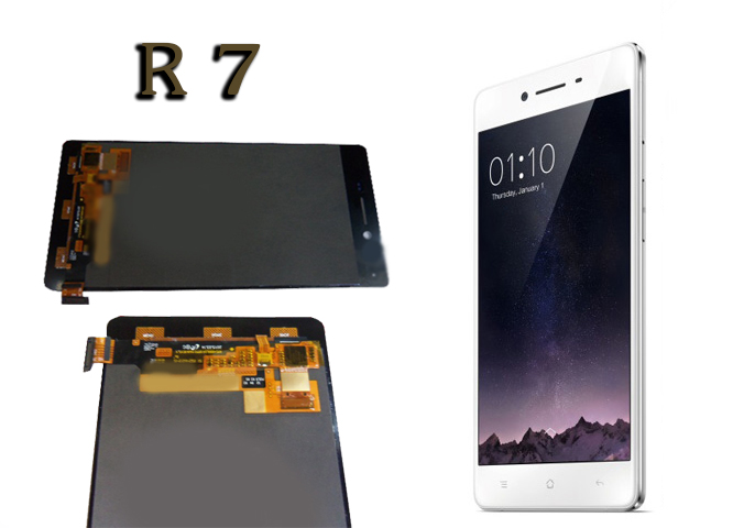 หน้าจอ OPPO - R7/R7 Lite // หน้าจอพร้อมทัสกรีน / สีขาว