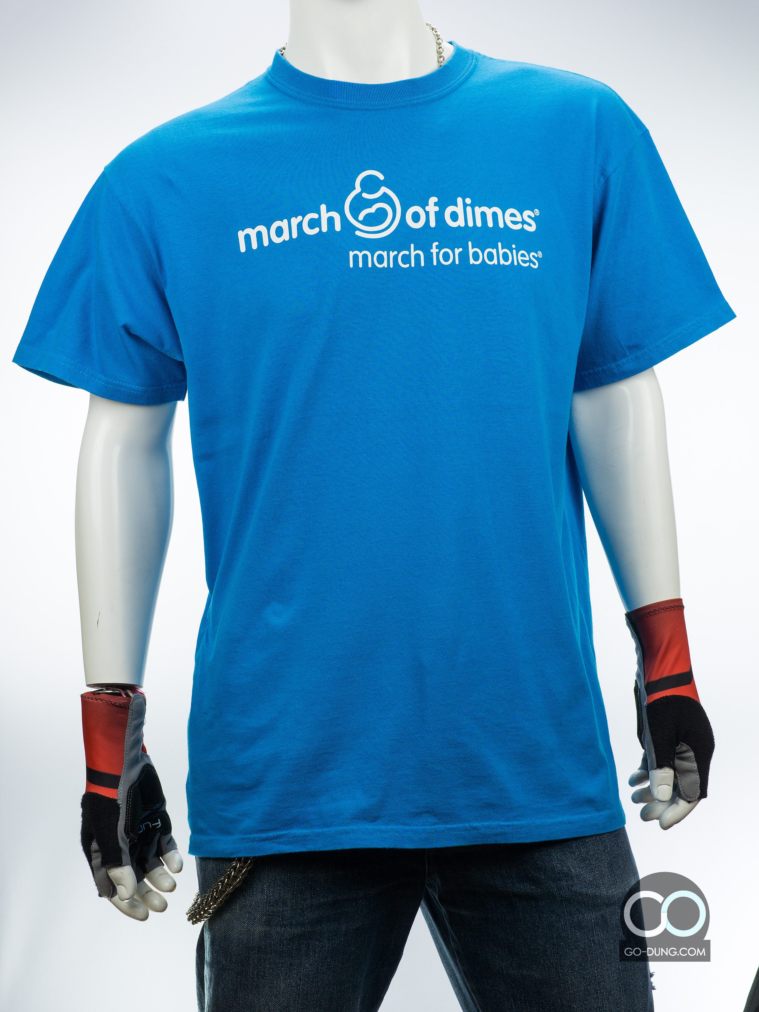 เสื้อยืดมือสอง FRUIT OF THE LOOM : MARCH OF DIMES ผ้า 100 คอตตอน
