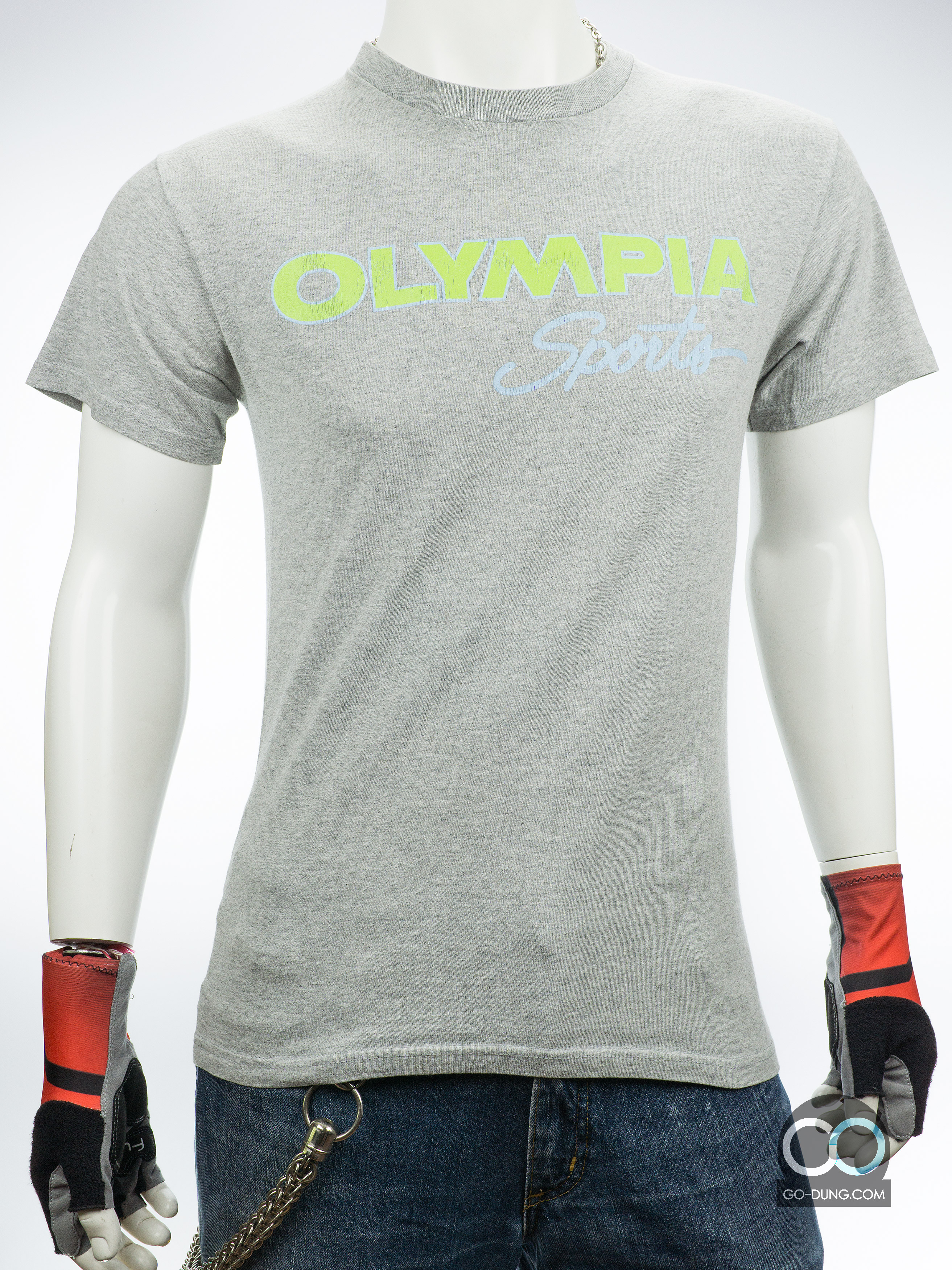 เสื้อยืดมือสอง DELTA : OLYMPIA SPORTS ผ้าผสม 90/10