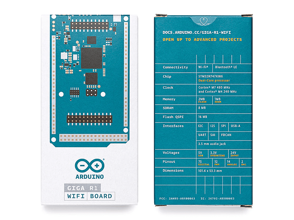 Arduino GIGA R1 WiFi ABX00063 ของแท้