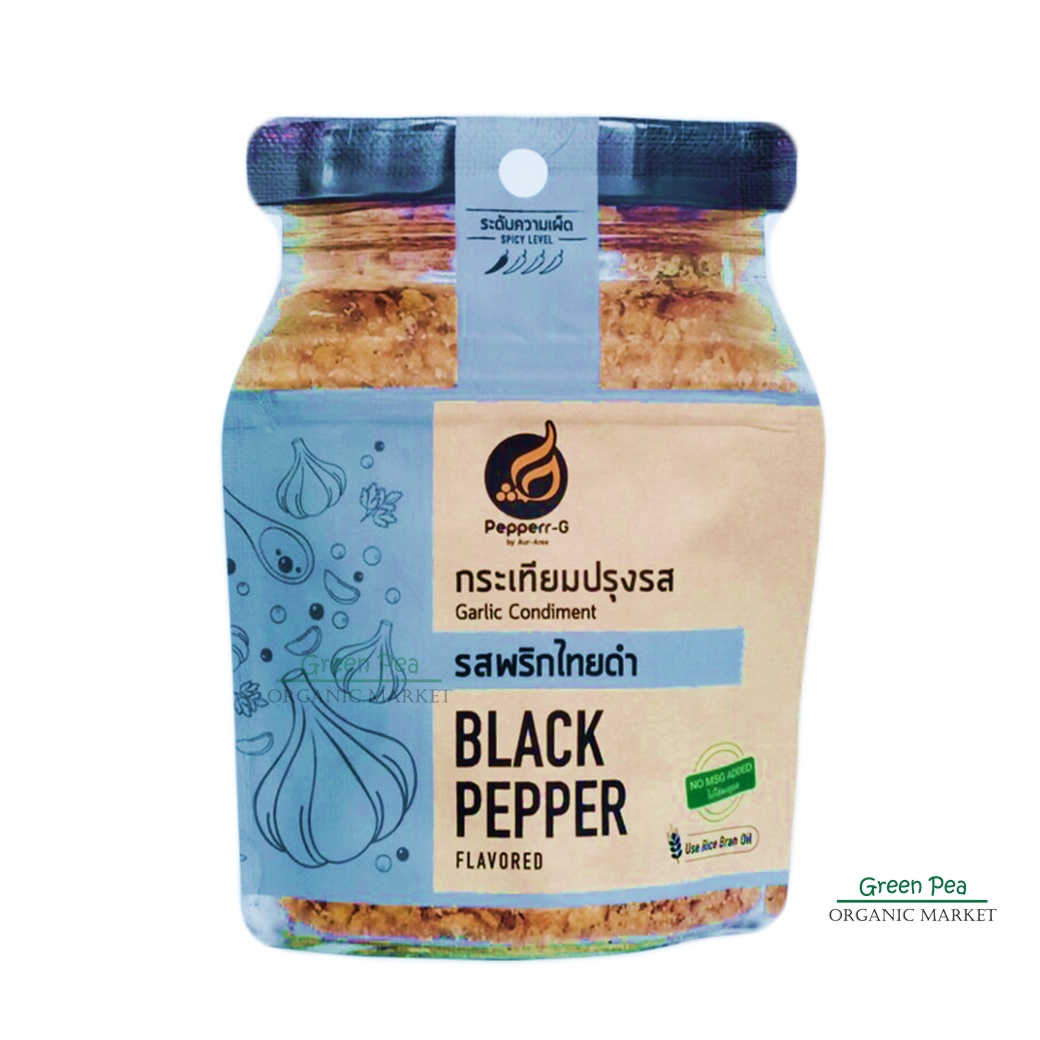 Pepperr-G , Garlic Condiments/Crispy Fried Garlic , 30g / Pack