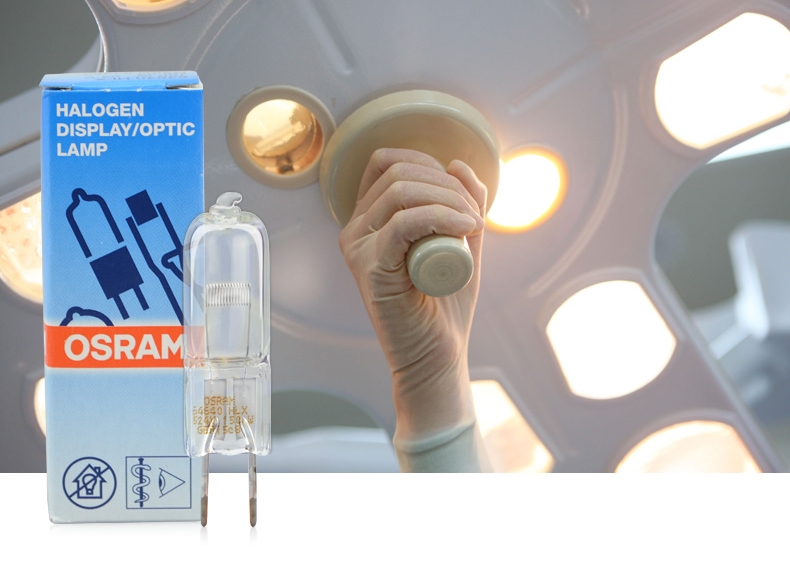 หลอดไฟ OSLAM 64642 24V150W 5000lm G6.35 (~300 ชั่วโมง)