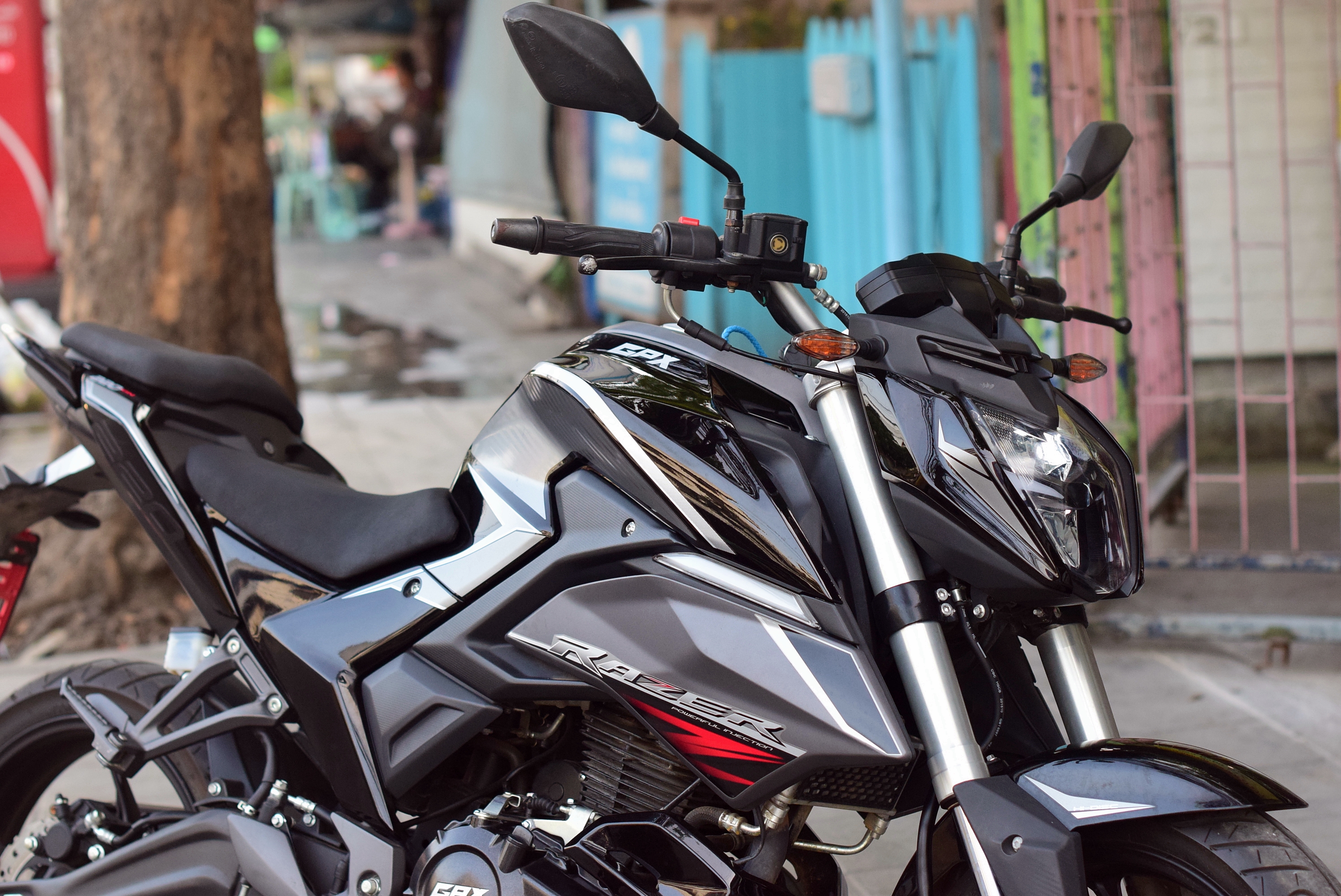 (ปิดการขาย)gpx razer 220gn ปี2022 ตัวใหม่ล่าสุด ระบบหัวฉีดไฟหน้า LED