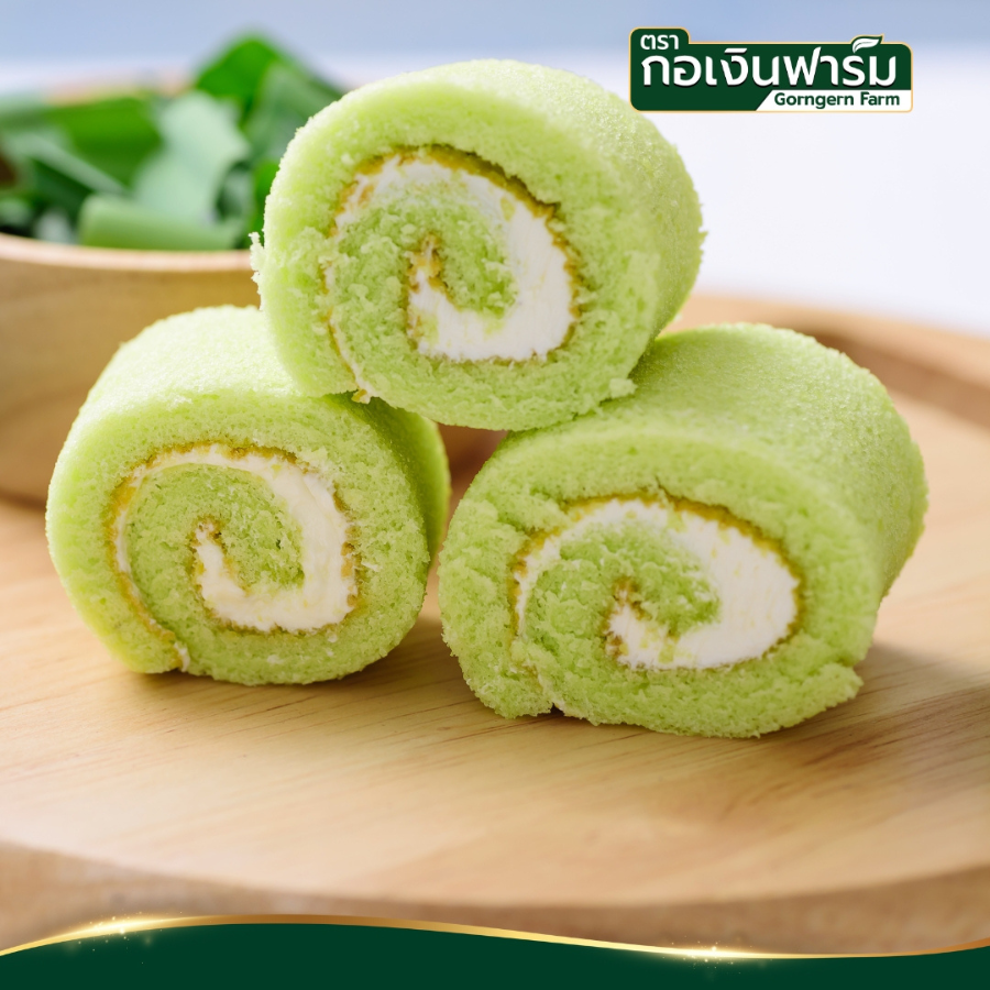 กอเงิน ฟาร์ม Gorngern Farm ใบเตยผง Pandan Powder ขนาด 200 กรัม ไม่แต่งสี ไม่แต่งกลิ่น ธรรมชาติ พร้อมใช้