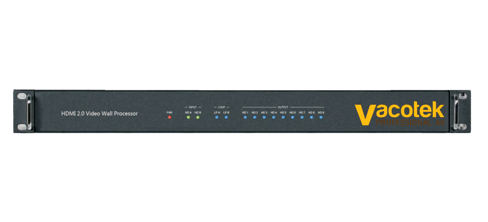 VACOTEK VM902 UHD Video Wall Controller 3x3 support 9 monitor