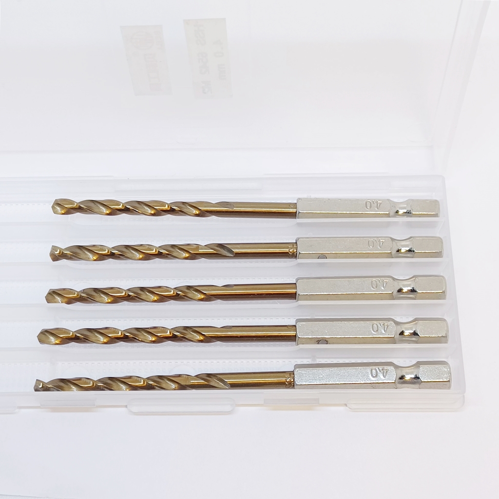 [แพ็ค] OPP Beili ดอกสว่านก้านหกเหลี่ยม HSS 6542 M2 เจาะสแตนเลส เจาะเหล็ก