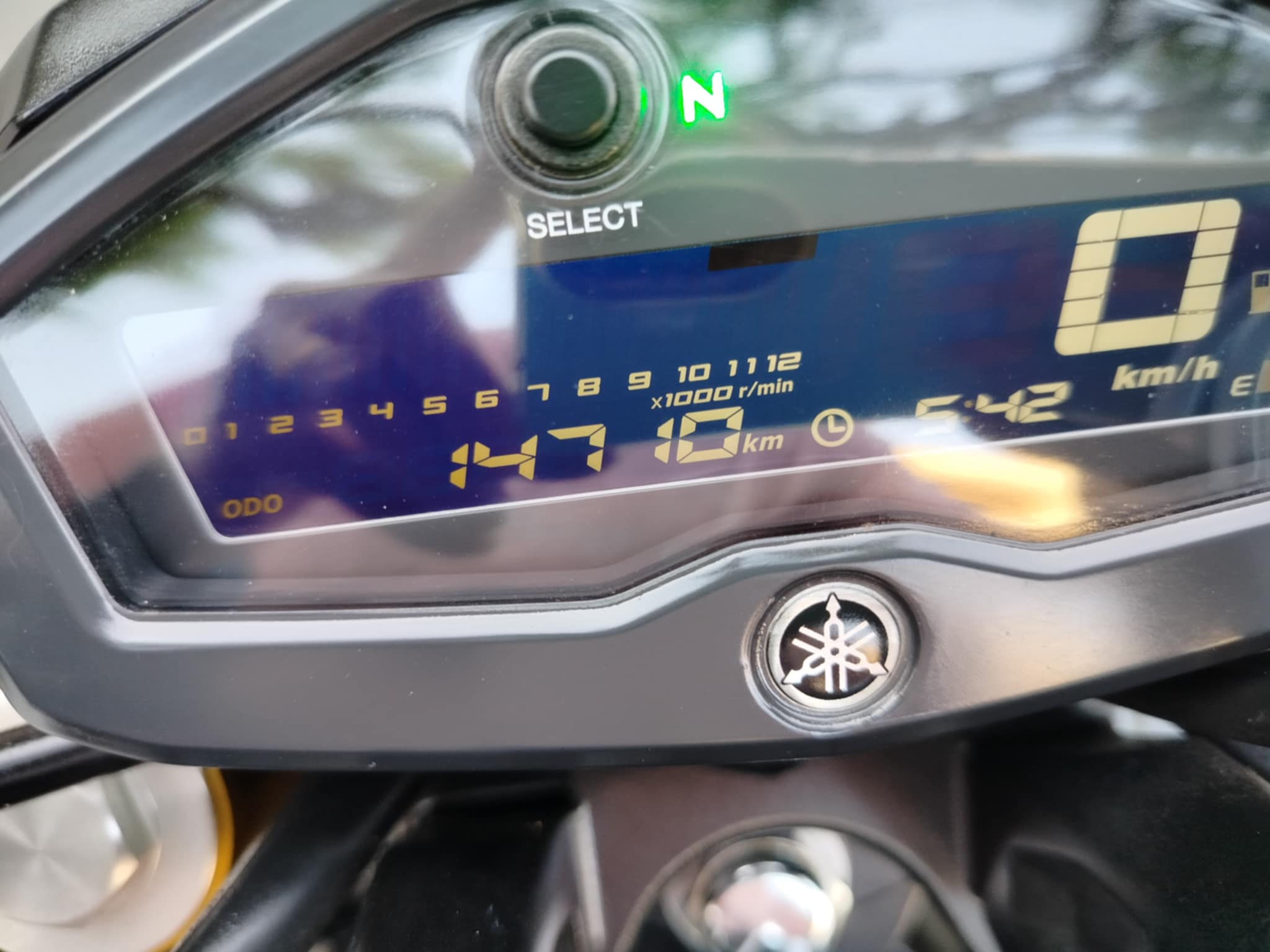 (ปิดการขายครับ) ส่งกาญจนบุรี อีกคัน Yamaha mslaz สีเทา drak edition สีเข้มสวยดุดัน