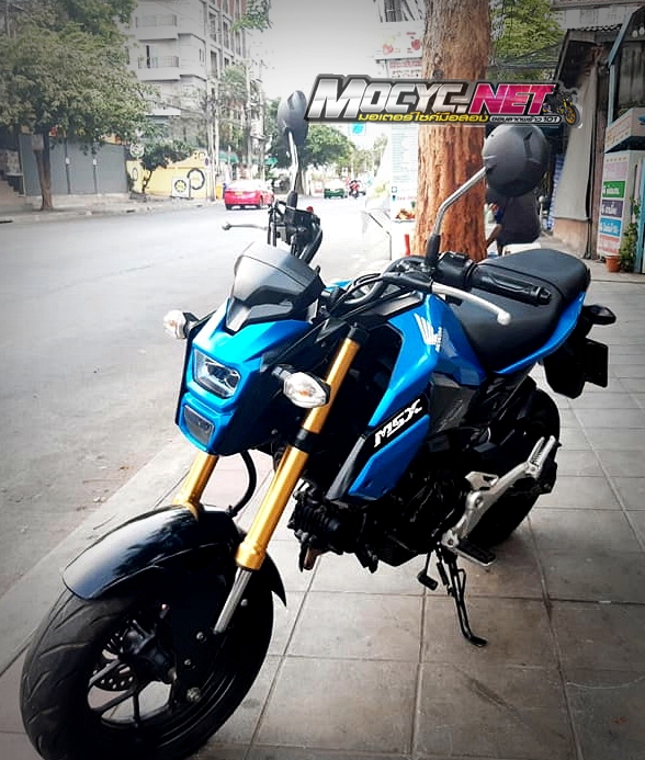 (( ขายแล้วครับ )) msx sf สีนํ้าเงิน ส่งพนมสารคามครับ
