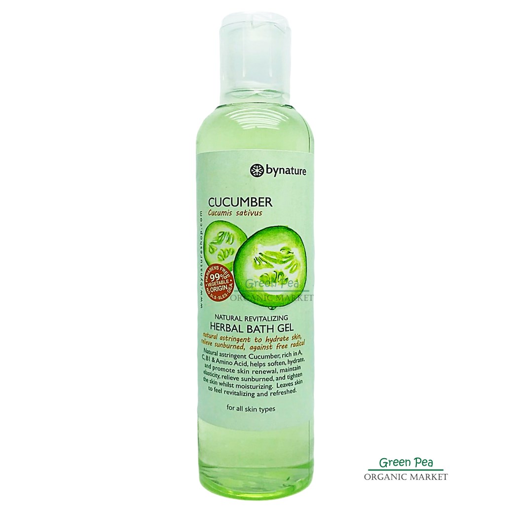 by nature สบู่เหลวสูตรธรรมชาติแตงกวา 250มล.