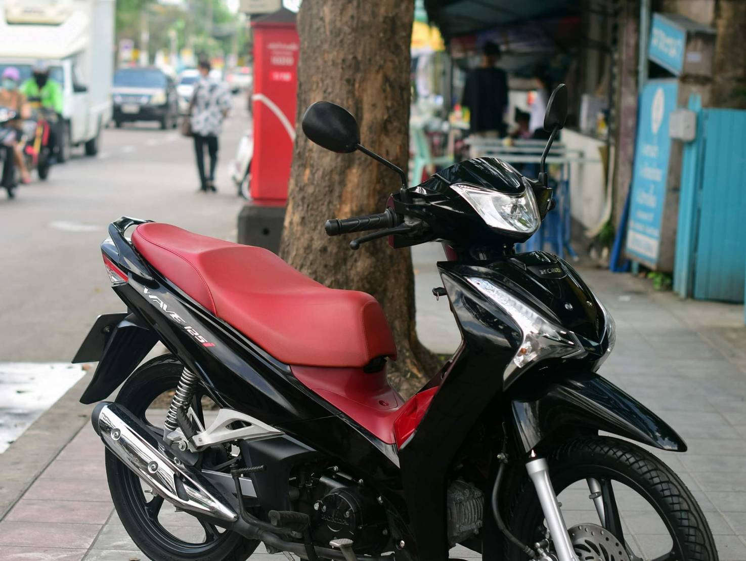 (ปิดการขาย) พร้อมส่ง บ้านบึง ชลบุรีแค่ปากซอย wave 125i led สีดำเงาๆ มือเดียวป้ายแดง