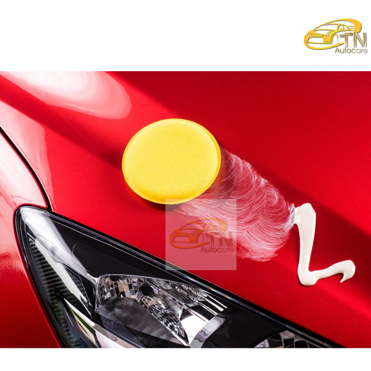 CARNAUBA GETSUN Car wax แว็กซ์เคลือบเงารถยนต์ ขนาด 230 G. พร้อมผ้าไมโคร 1 ผืน