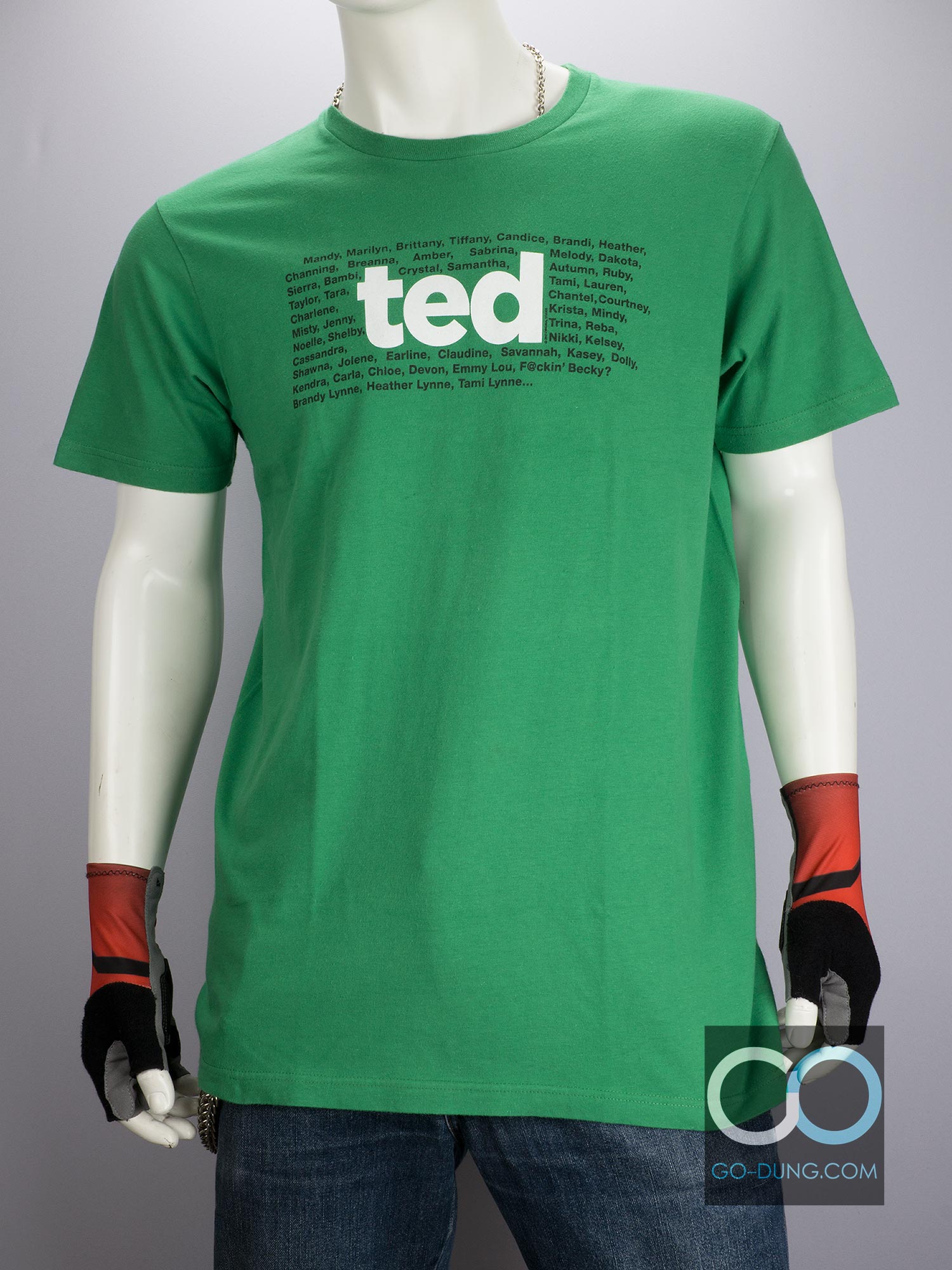 เสื้อยืดมือสอง OPTIMA : TED TALK SHOW ผ้า 100 คอตตอน