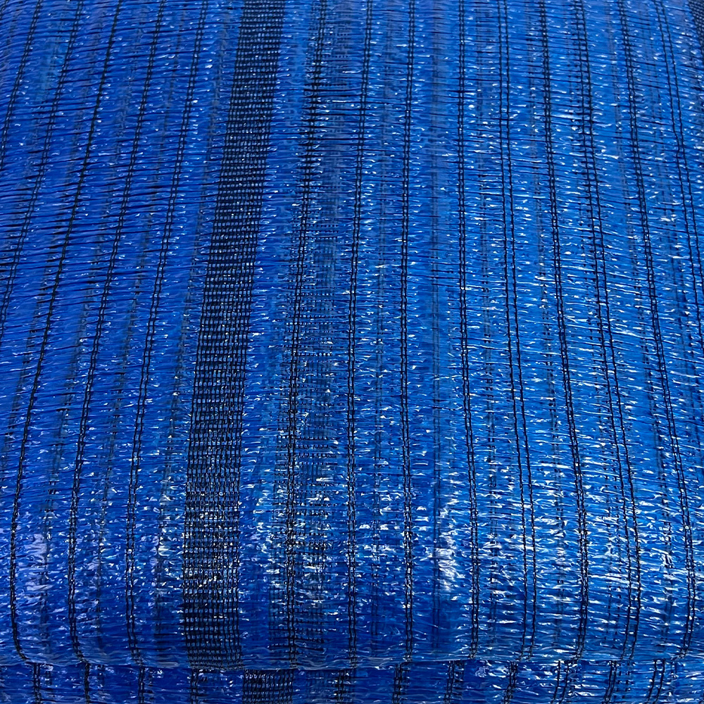 สแลนกันแดด ตาข่ายกรองแสง สีฟ้า 50% ตรานกนางแอ่น