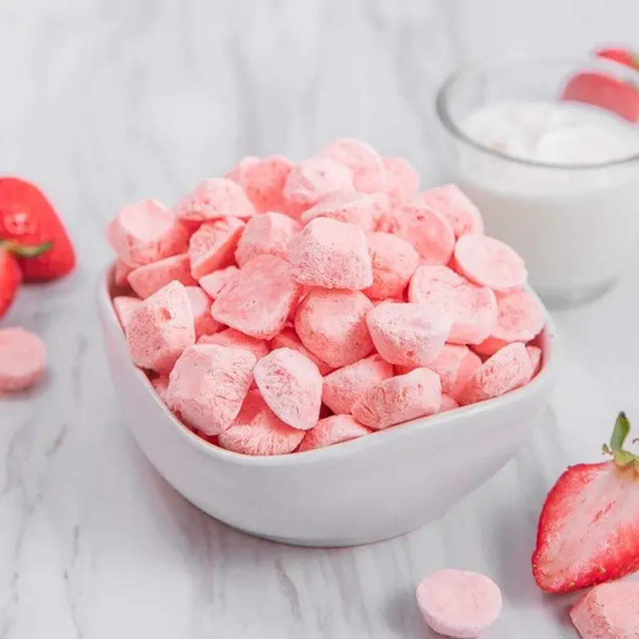 Wel-B Yogurt Melts ขนาด 25 กรัม โยเกิร์ตกรอบ สตอเบอรี่ ฟรีซดราย หอม กรอบ หยิบง่าย เวลบี