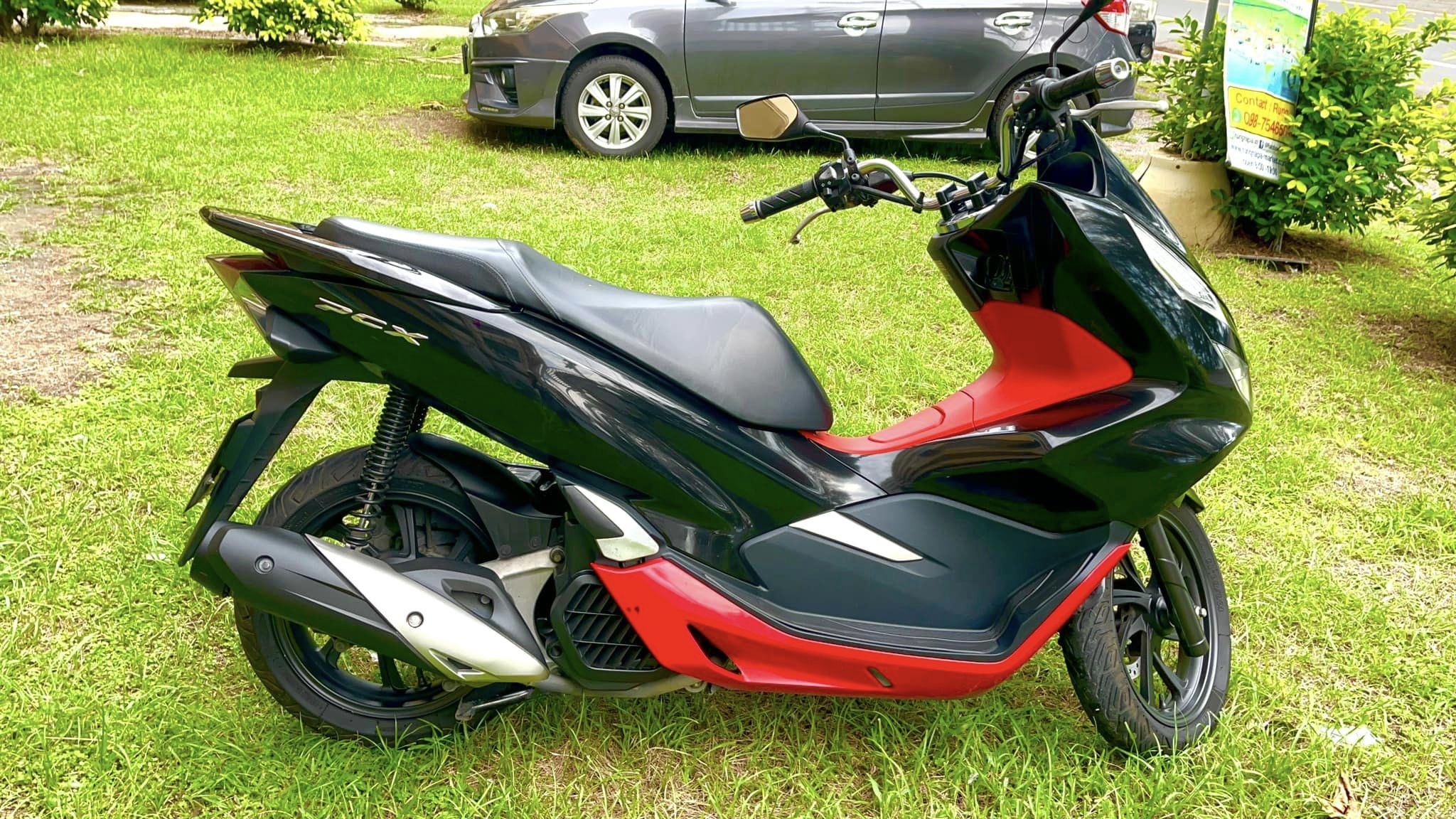มอเตอร์ไซด์ PCX-150cc ให้เช่าคะ วันละ 350 บาท PCX for Rent 350 Baht per Day