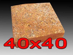 หินศิลาแลงเหลี่ยม ขนาด40x40เซนติเมตร