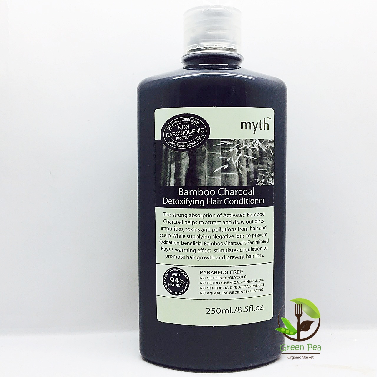 ครีมนวดผมถ่านไม้ไผ่ มิธ 250 มล.