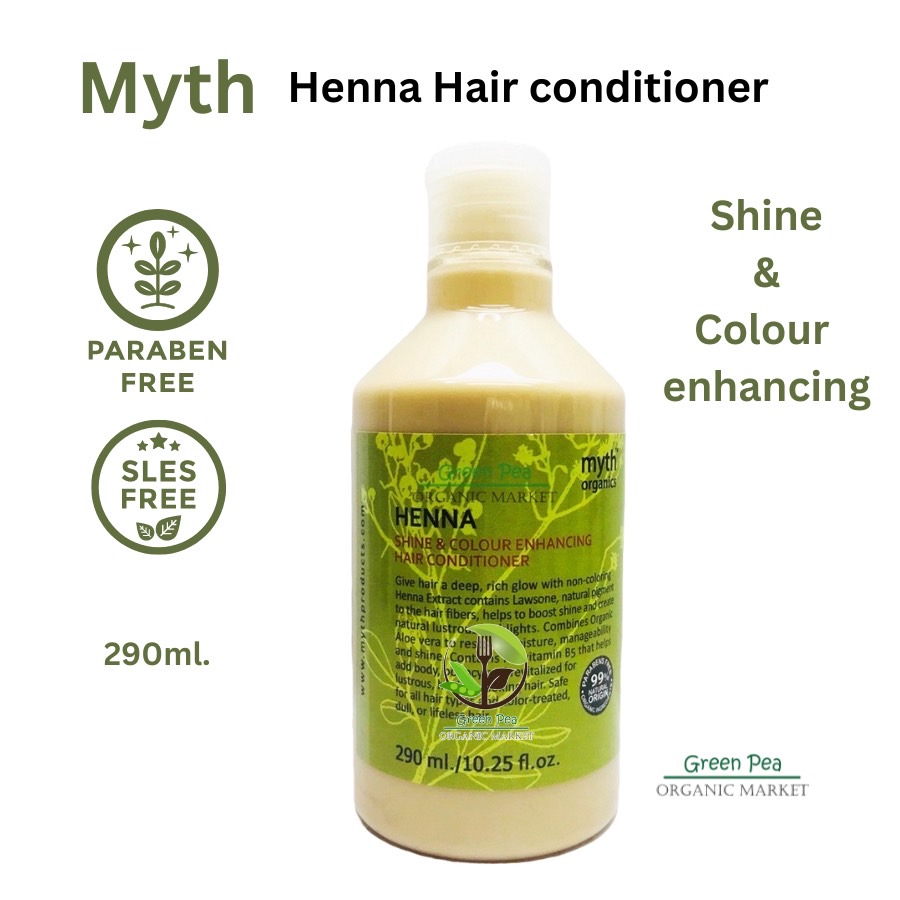 Myth ครีมนวดผม ออร์แกนิค 7 สูตร ปลอดพาราเบน และ ฟอร์มาดีไฮต์