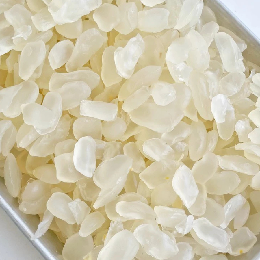 Dried Attap Fruit ลูกชิด อบแห้ง ตราดาว แบ่งขาย เคี้ยวเพลิน ไม่เติมแต่งสี กลิ่น ไม่มีสารกันเสีย