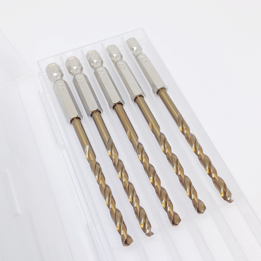 [แพ็ค] OPP Beili ดอกสว่านก้านหกเหลี่ยม HSS 6542 M2 เจาะสแตนเลส เจาะเหล็ก