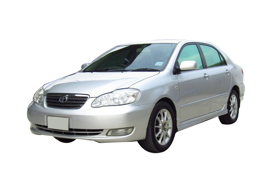 โครงพัดลม กระป๋องพักน้ำ บังลมหม้อน้ำ TOYOTA ALTIS 2001-2007 120402 อะไหล่รถยนต์