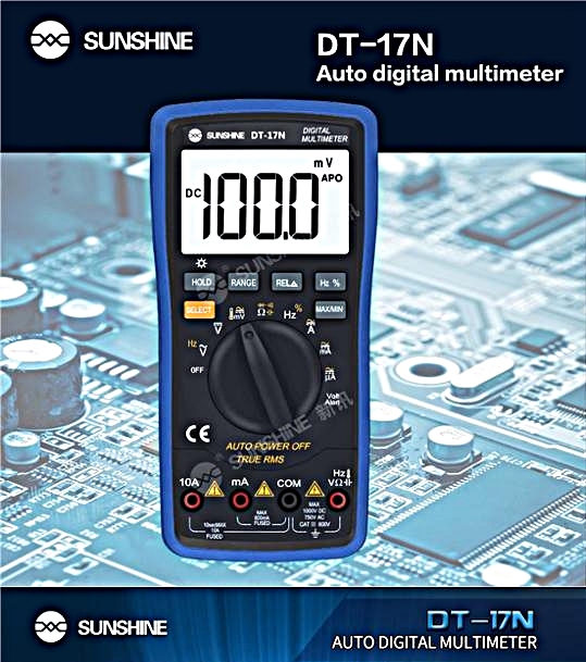 SUNSHINE DT17N Auto Range Multimeter Digital Multimeter