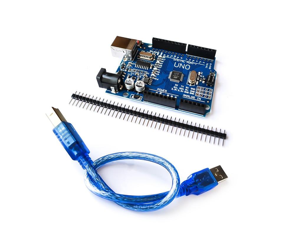 บอร์ด Arduino UNO R3 บอร์ดไมโครคอนโทรเลอร์ ฟรี !! สาย USB พร้อมส่งจากไทย
