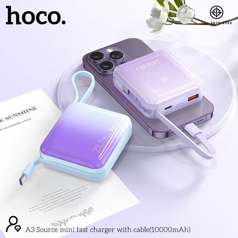HOCO A3 10000mAh 22.5w คละสี