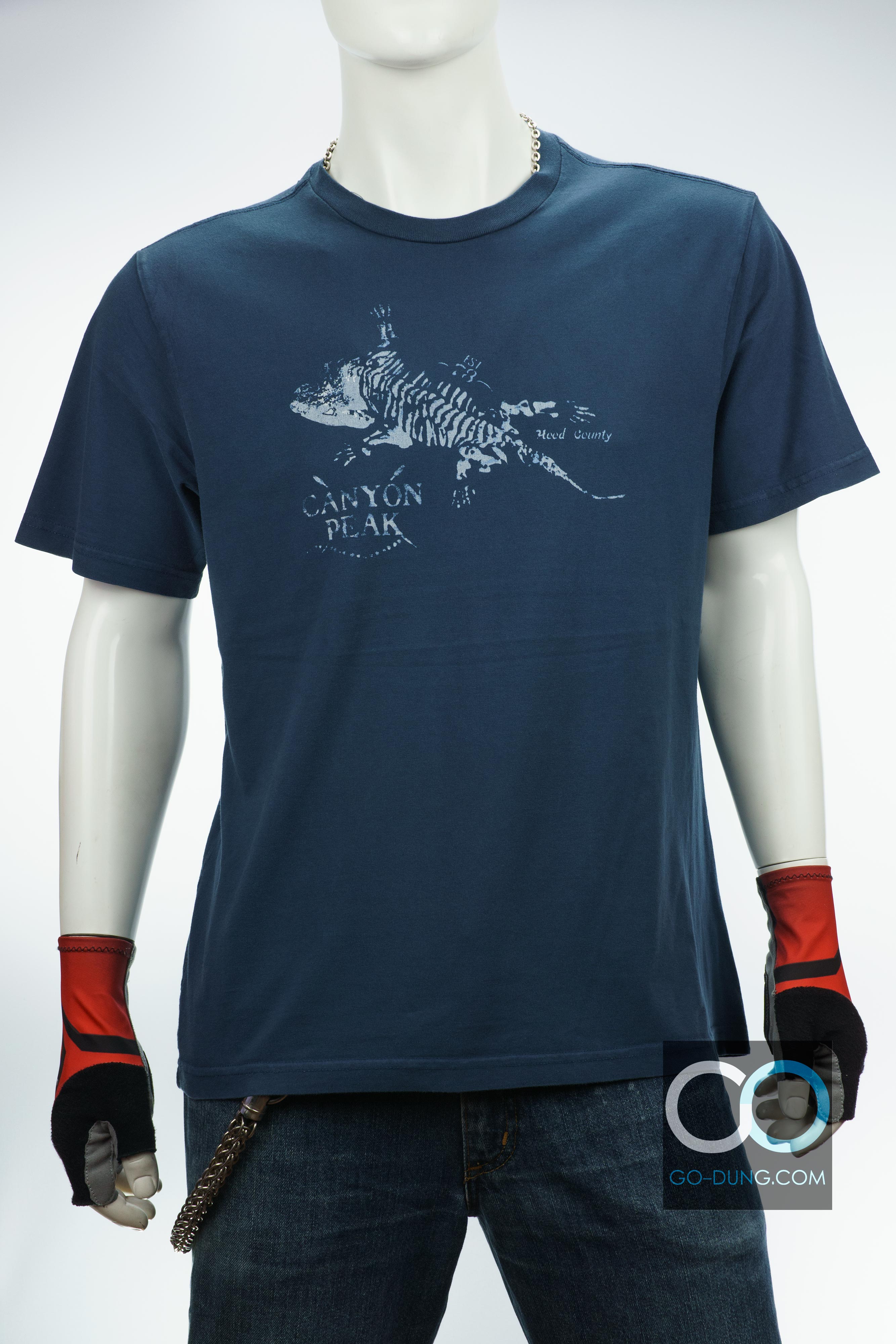เสื้อยืดมือสอง CHAPS DENIM : CANYON PEAK ผ้า 100 คอตตอน