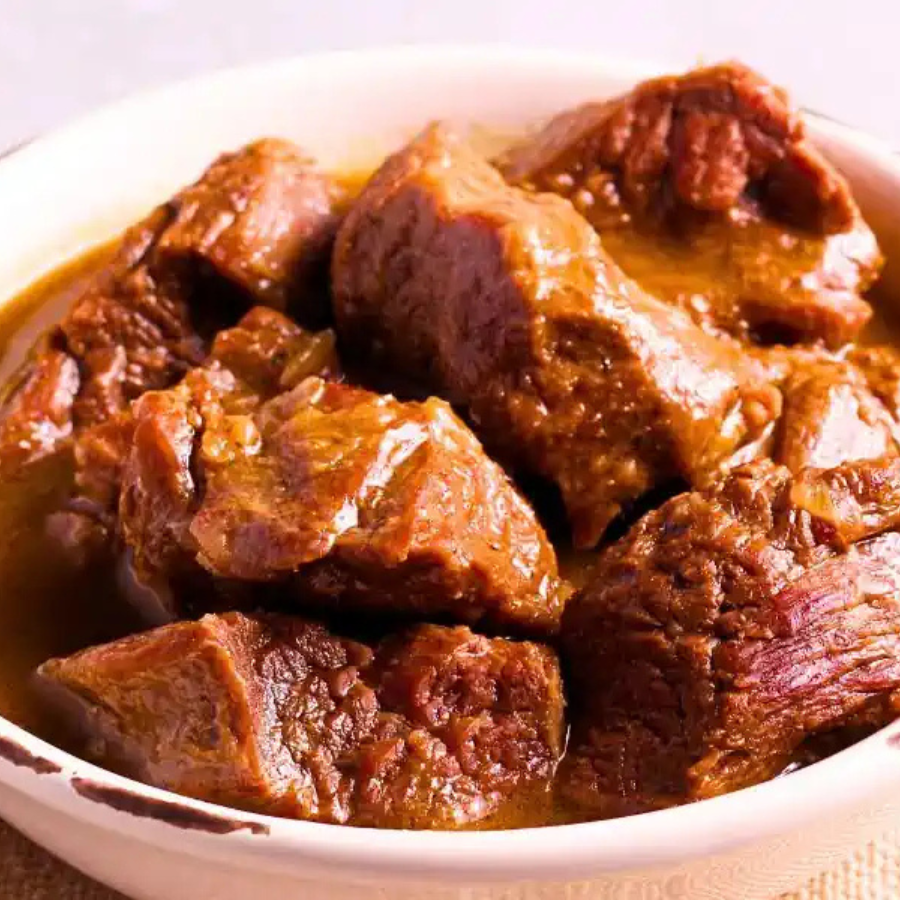 กอเงิน ฟาร์ม ผลิตภัณฑ์อาหารแห้ง ชุดตุ๋นเนื้อ Stewed Beef Set ขนาด 35 กรัม ชุดเครื่องปรุง สมุนไพร Gorngern Farm