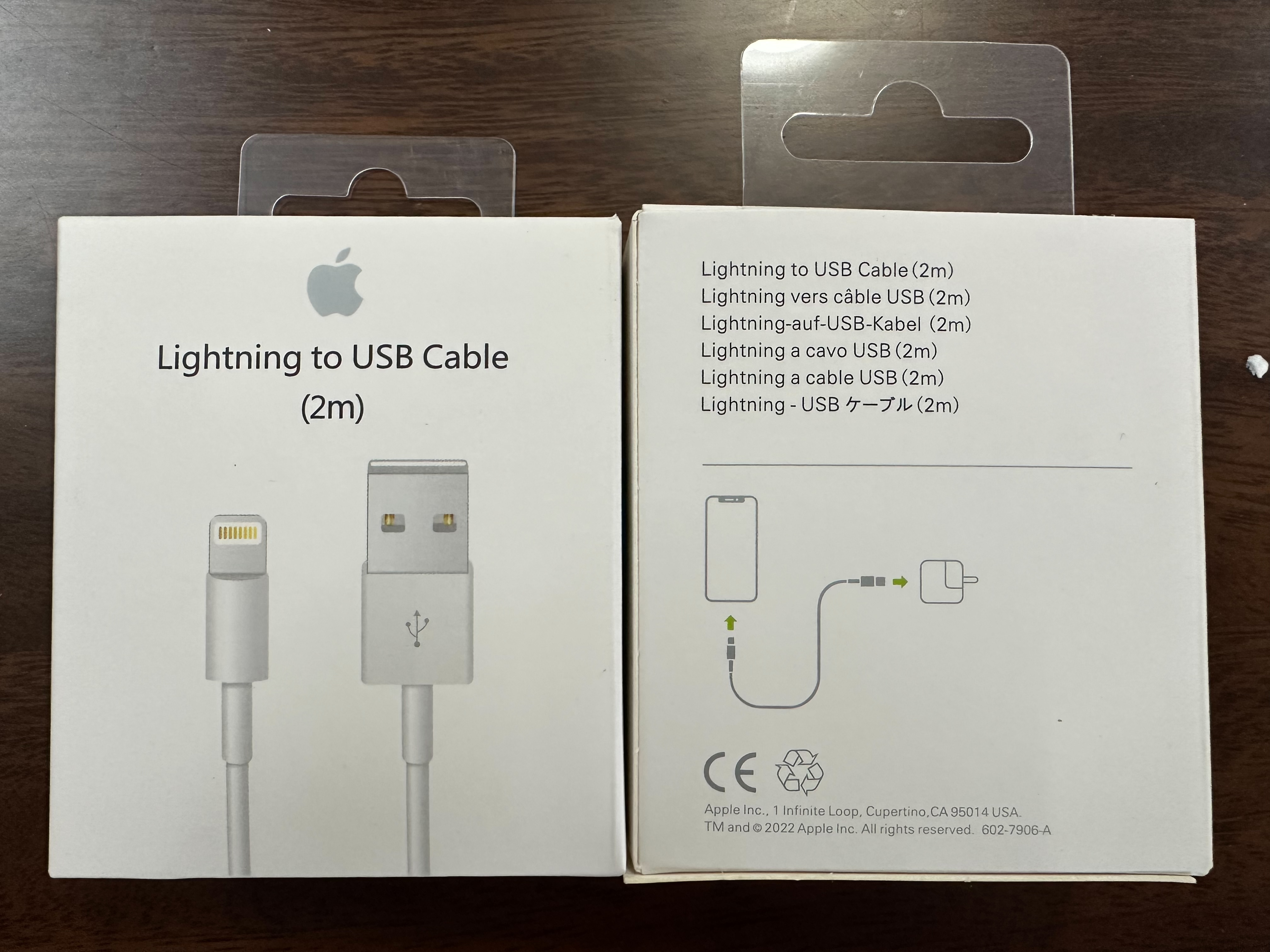 สายชาร์จ Lightning to USB Cable (2m)