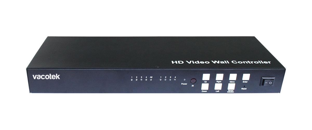 VACOTEK VW-R202 Video Wall Controller 2x2 (วิดีโอวอลล์ แบบกลับหัว180องศา) พร้อมส่ง