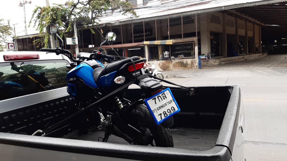 (( ขายแล้วครับ )) msx sf สีนํ้าเงิน ส่งพนมสารคามครับ