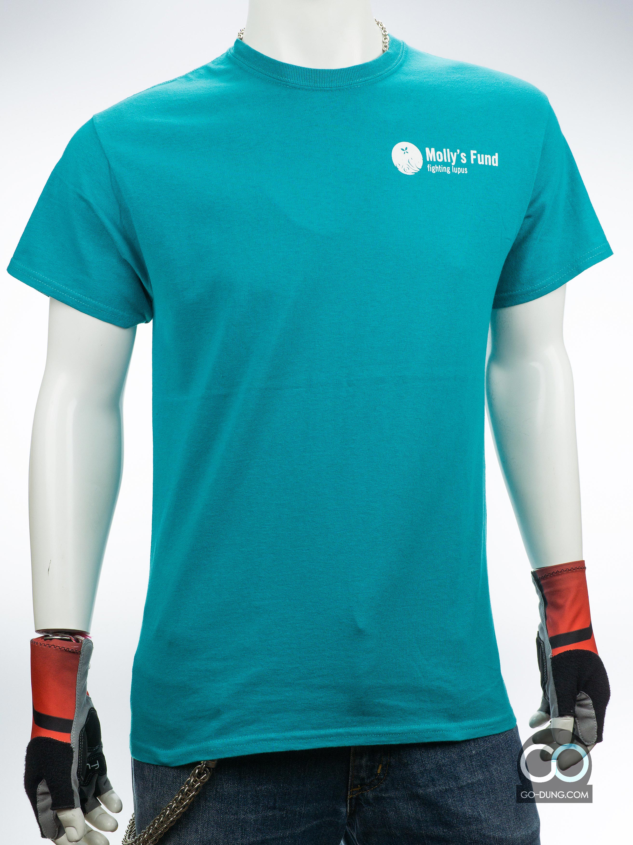 เสื้อยืดมือสอง GILDAN : MOLLY'S FUND FIGHTING LUPUS ผ้า 100 คอตตอน