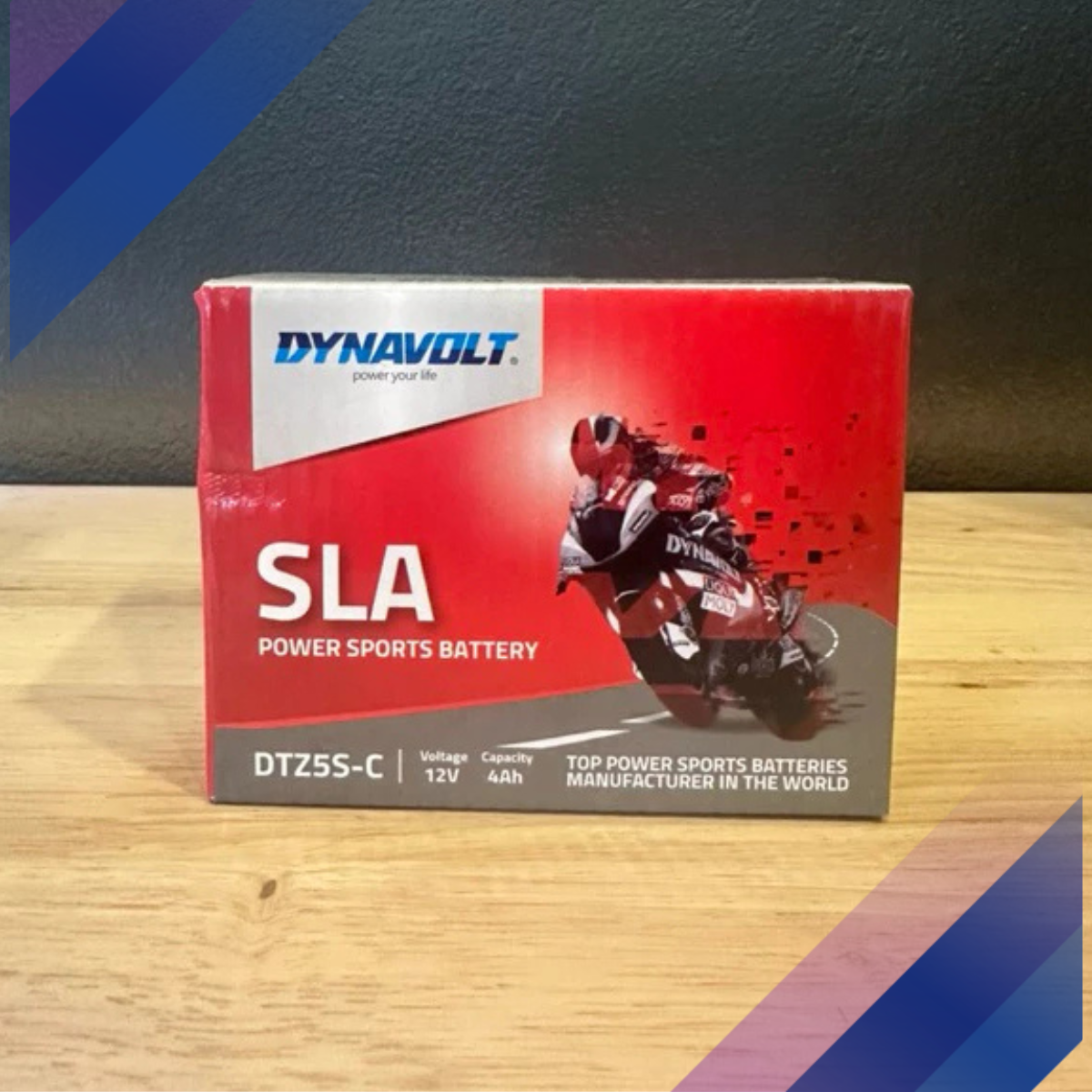 Dynavolt แบตเตอรี่แห้ง SLA สำหรับCLICK-I110,SCOOPY-I,AIRBLADE,WAVEทุกรุ่น