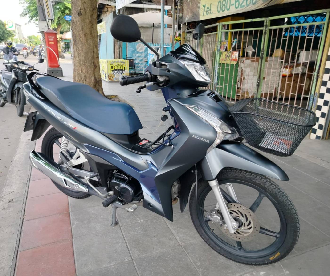 (ปิดการขาย)wave125 led สีเทา ตัวท็อปล้อแม็กปี 2023 โอนให้ฟรี