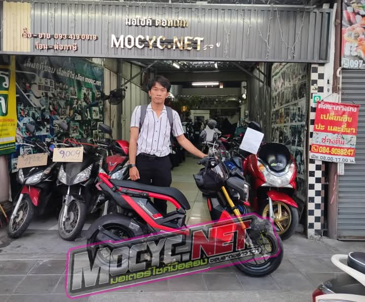 (ปิดการขายครับ) zoomer x สีดำแดงตัวใหม่ไมล์ดิจิตอล ปี 2018