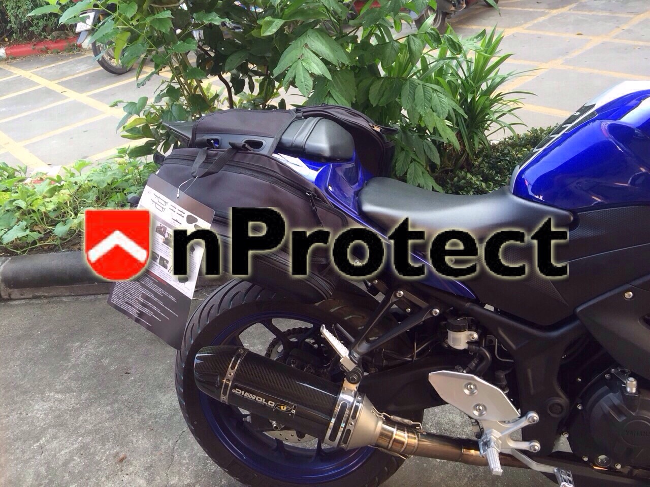 กระเป๋าคู่ติดท้ายรถบิ๊กไบค์ Komine SA-212