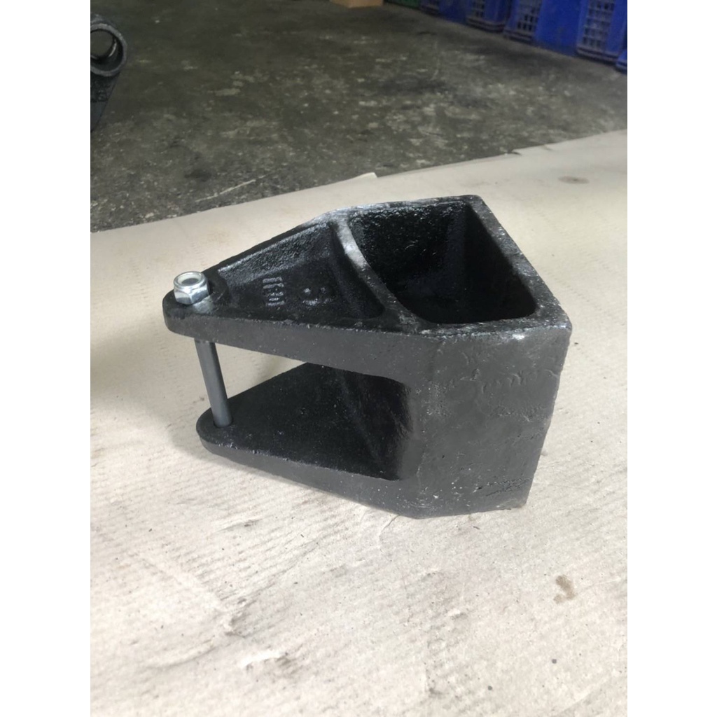 เต้าแหนบหลัง 3" 4" ชุดช่วงล่างรถบรรทุกพ่วงดั้มพ์ เทรลเลอร์ ตัวลูกพ่วง เต้าหลังTEN SKS JSY PANAS RCK Rear Hanger