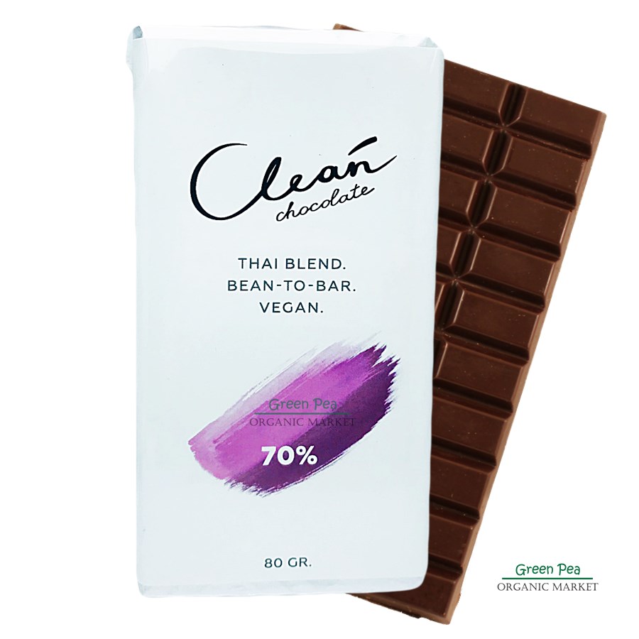 เอลน่า คลีนช้อกโกแลต / Elena' Clean Chocolate Homemade 80g.