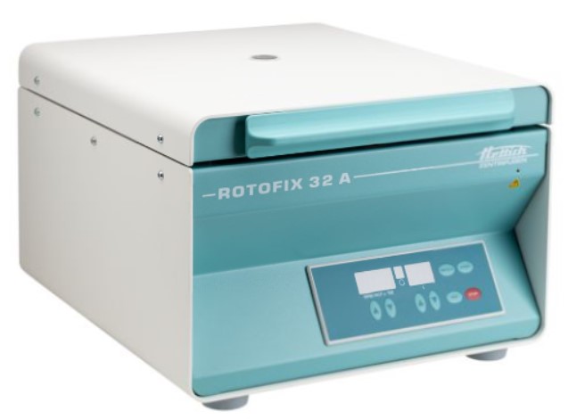 เครื่องปั่นตกตะกอนชนิดตั้งโต๊ะ Hettich ROTOFIX 32 A Centrifuge